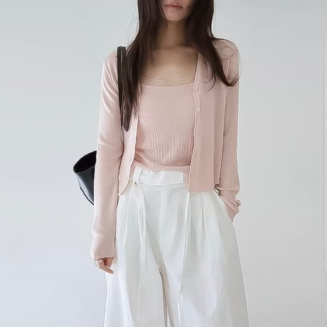 relaxed wrap wide pants /3coloe　NK2190