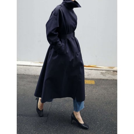stand collar trench coat /2color　NK1283