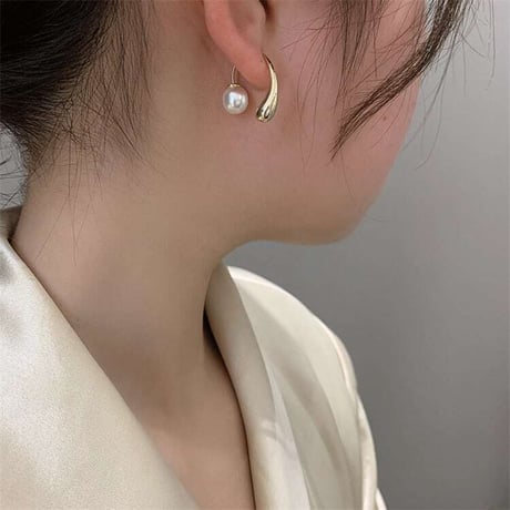pearl gold 2 way pierce　NK1250