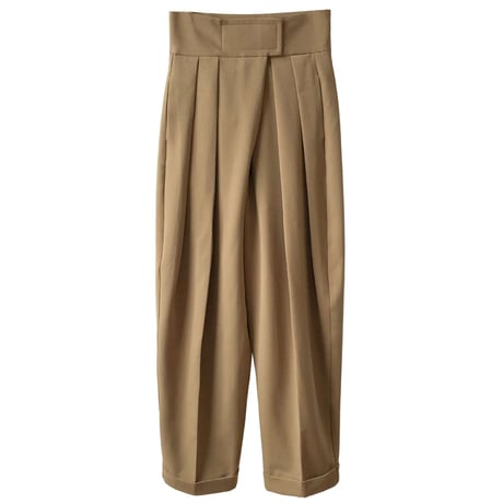 high waist tuck pants /2color　NK1134