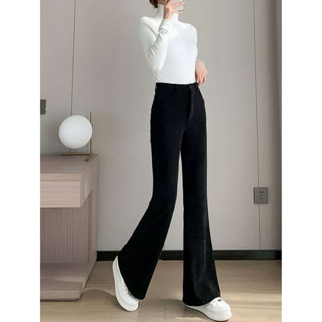 corduroy flare skirt /2color　NK1379