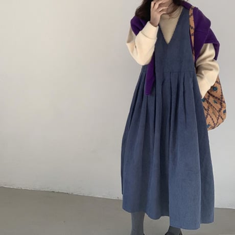 blue corduroy op　NK1709
