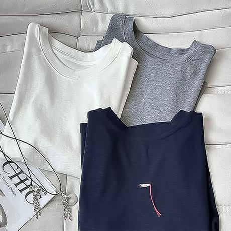 switching necklace set tee /3color　NK2184