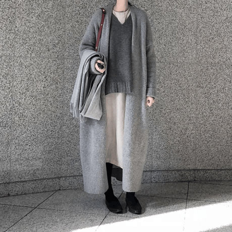 long cardigan /2color　NK1703