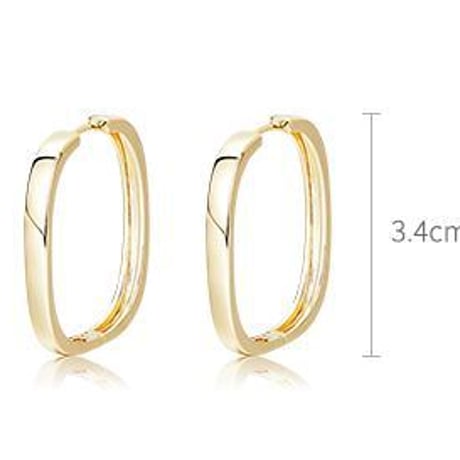 square hoop pierce　NK1205
