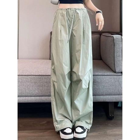 draw string cargo pants /3color　NK1363