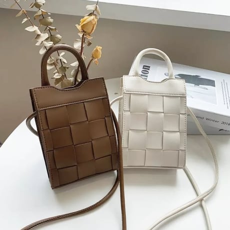 mesh mini shoulder bag /4color　NK1197