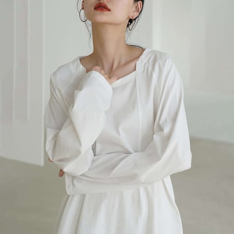 long cut and sew tops　NK1068
