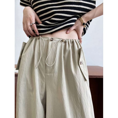 casual wide caego pants /2color　NK1150