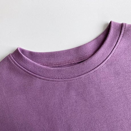 french sleeve design pullover /3color　NK1809