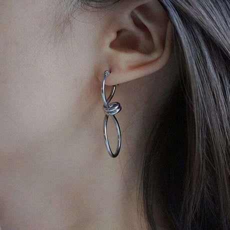 twist design pierce /2color　NK1203