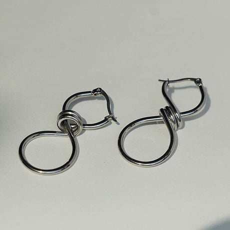 twist design pierce /2color　NK1203