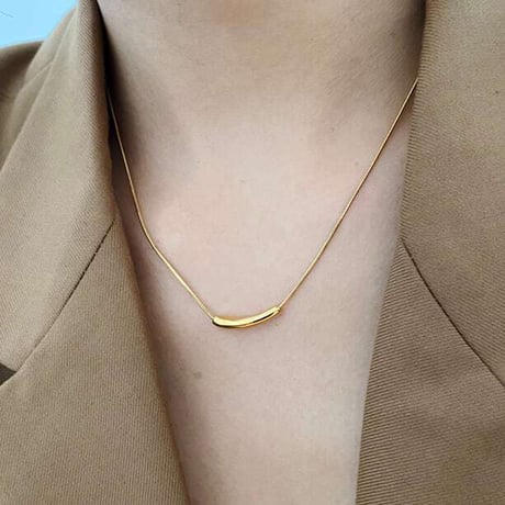 petite chain necklace /2color　NK1231