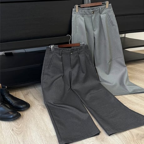tailored wide leg pants /2color　NK1767