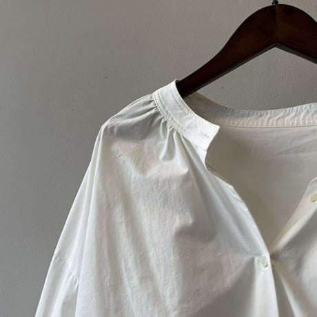 band collar volume sleeve shirt　NK1968