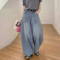 relaxed wide denim pants　NK2193