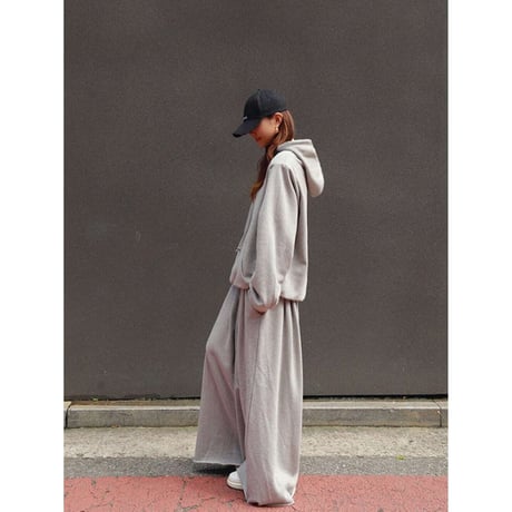 wide sweat pants /2color　NK1370