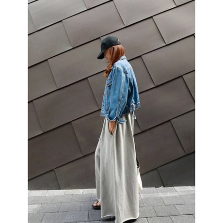 wide sweat pants /2color　NK1370