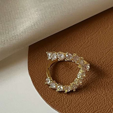 stone & pearl ring /2color　NK1207