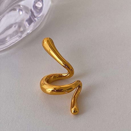 curve ear cuff /2color　NK1240