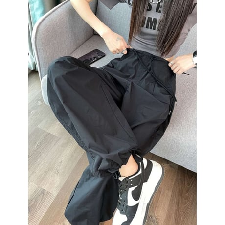 draw string cargo pants /3color　NK1363