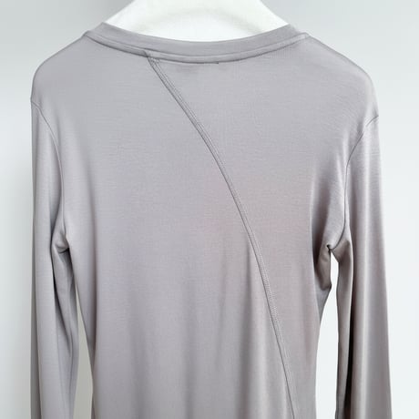 asymmetric long sleeve top /4color　NK1961