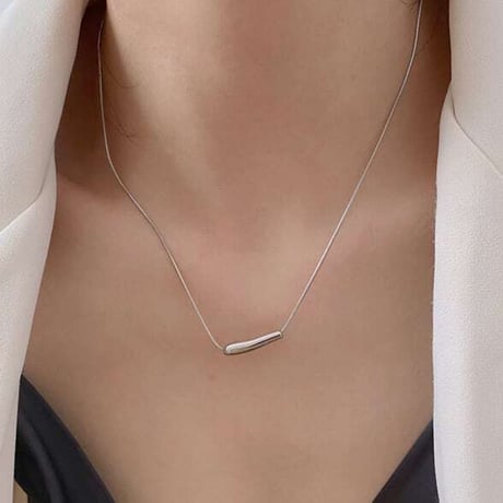 petite chain necklace /2color　NK1231