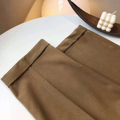 high waist tuck pants /2color　NK1134