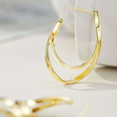 twist hoop pierce　NK1206