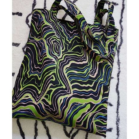 abstract print tote bag　NK1177