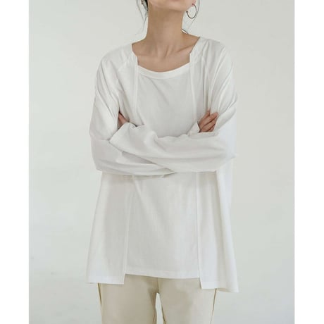 long cut and sew tops　NK1068