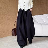 volume tuck wide pants /3color　NK1943