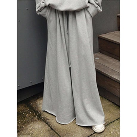 wide sweat pants /2color　NK1370