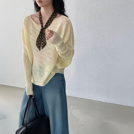off shoulder dolman knit /7color　NK2316