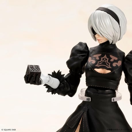 NieR：Automata 2B(ヨルハ二号B型) プラスチックモデルキット【スクウェア・エニックス】