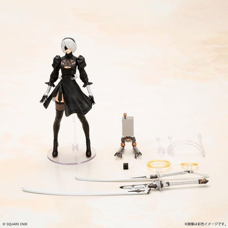 NieR：Automata 2B(ヨルハ二号B型) プラスチックモデルキット【スクウェア・エニックス】