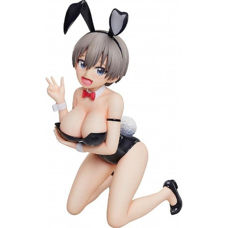 宇崎ちゃんは遊びたい！ω 宇崎花 生足バニーVer. 1/4 完成品フィギュア【フリーイング】 ※送料無料