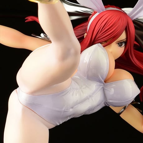 FAIRY TAIL エルザ・スカーレット ハイキックver.白兎 1/6 完成品フィギュア【オルカトイズ】