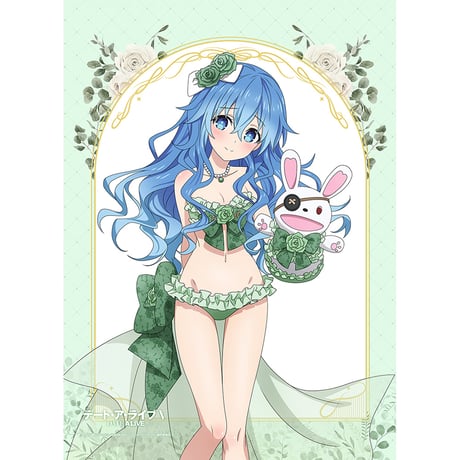 デート・ア・ライブV 描き下ろしB2タペストリー（四糸乃/水着ドレス）【カーテン魂】