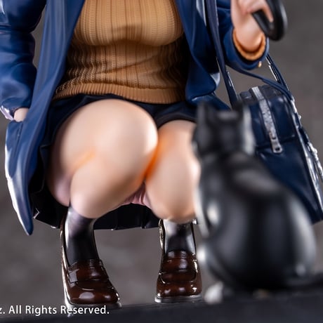 【特典付き】「雨の日」--出会い Illustrated by Catzz 1/7 完成品フィギュア【EUSUN】※送料無料