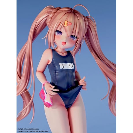 ぴよ寺むちゃ「るりちゃん」すくみずきゅっver. 1/5スケール塗装済み完成品フィギュア【Bfull FOTS JAPAN】