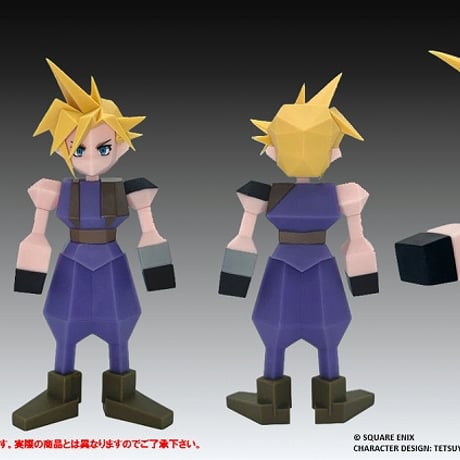 FINAL FANTASYVII ポリゴンソフビ クラウド・ストライフ【スクウェア・エニックス】
