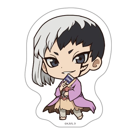 365日ステッカー ジャンプショップ Dr.STONE あさぎりゲン 365日ステッカー ジャンプショップ Dr.STONE あさぎりゲン