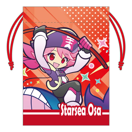 ぷよぷよ ミニ巾着 ワタ　全20種 【みどびよ！】