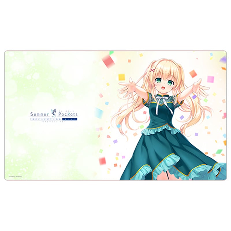サマーポケット しろは プレイマット サマポケ Summer Pockets REFLECTION BLUE ラバーマット(鳴瀬しろは/海