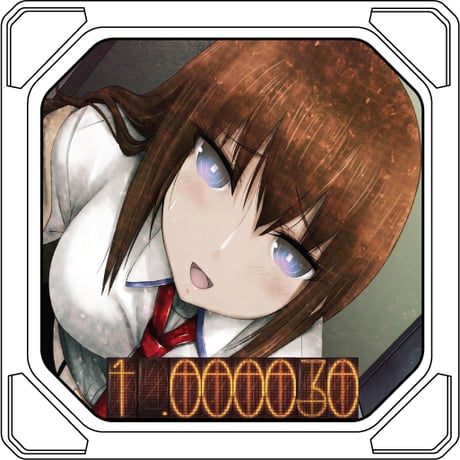 Memory Cube『STEINS;GATE』Ver. 牧瀬紅莉栖 タイマー(5分,15分,30分,60分)【即発送】
