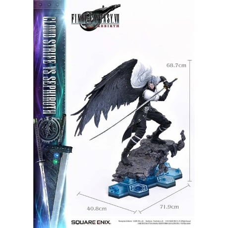 SQUARE ENIX MASTERLINE FINAL FANTASY VII REBIRTH 1/4scale Cloud Strife vs Sephiroth【スクウェア・エニックス】
