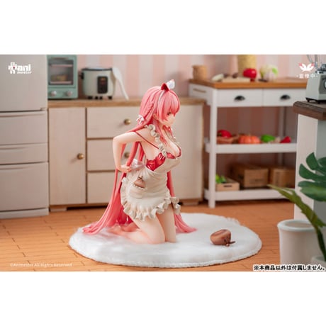 【特典付き】白いウサギRosu エプロンVer. 1/7 スケール塗装済完成品フィギュア【AniMester】