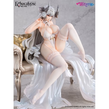【特典付き】『Echocalypse -緋紅の神約-』 リリス 純白の結びVer. 1/7スケール【Mityou】※送料無料