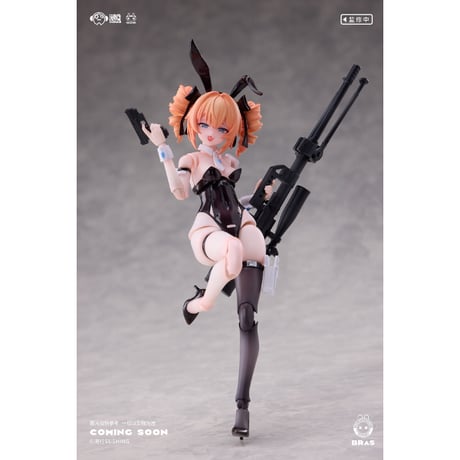 溯行Sushing バニー ラピッド アクション スクワッド 狙撃手 レオニ 1/12スケール可動フィギュア【溯行Sushing】